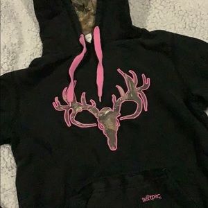 Realtree Camo Deer Skull Hoodie